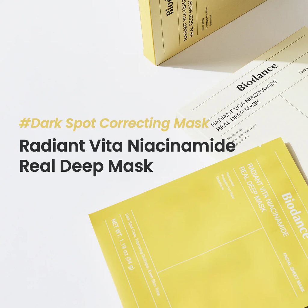 BIODANCE Radiant Vita Niacinamide Real Deep Mask 34g *1ea
