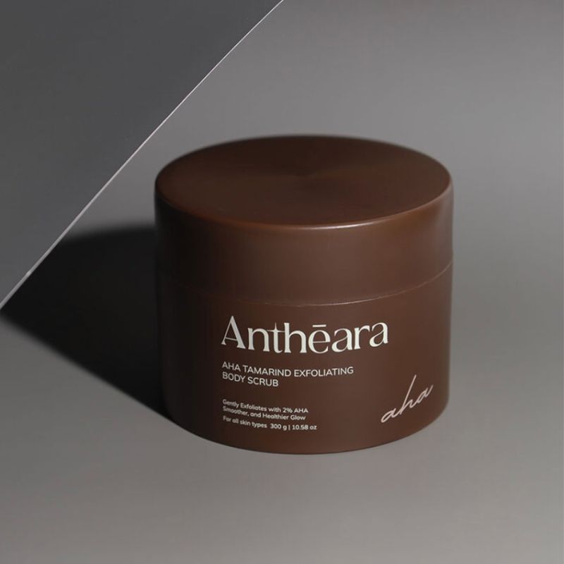 ANTHEARA Herbal scrub 3 in 1 สครับขัดผิว สูตร AHA เน้นผิวกระจ่างใสx2  300g.