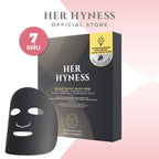 ⛔️ (Pre-order) Her Hyness Instant Bright Black Mask Box มาสก์ดำบูสต์ผิวไบร์ท ลดหมองคล้ำ 7 แผ่น