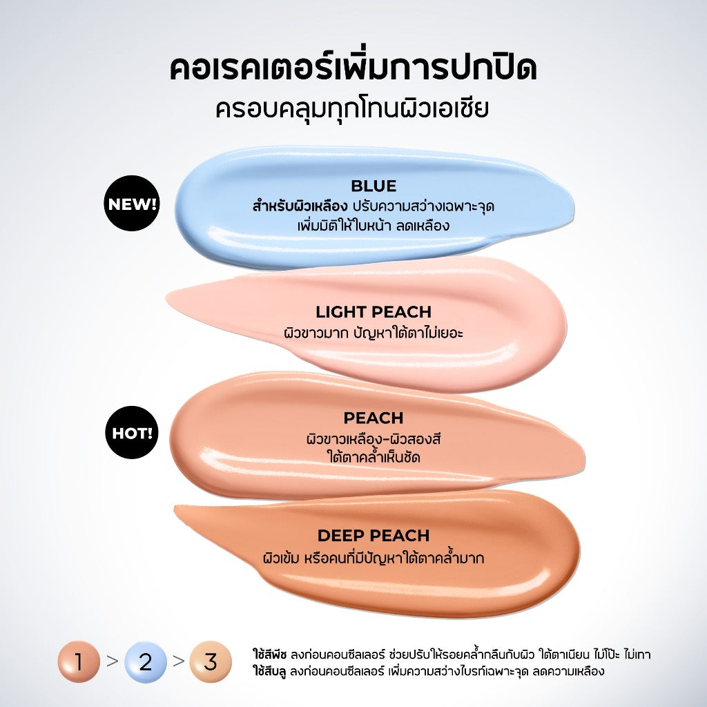 BEAUTILAB A2P Blue Corrector คอนซีลเลอร์ บลูคอเรคเตอร์🩵