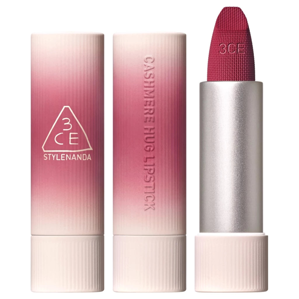 ⛔️ (Pre-order) 3CE Cashmerehug Lipstick ลิปแมทซอฟต์ เบลอปากนุ่ม สีชัด หรูหรา  4g