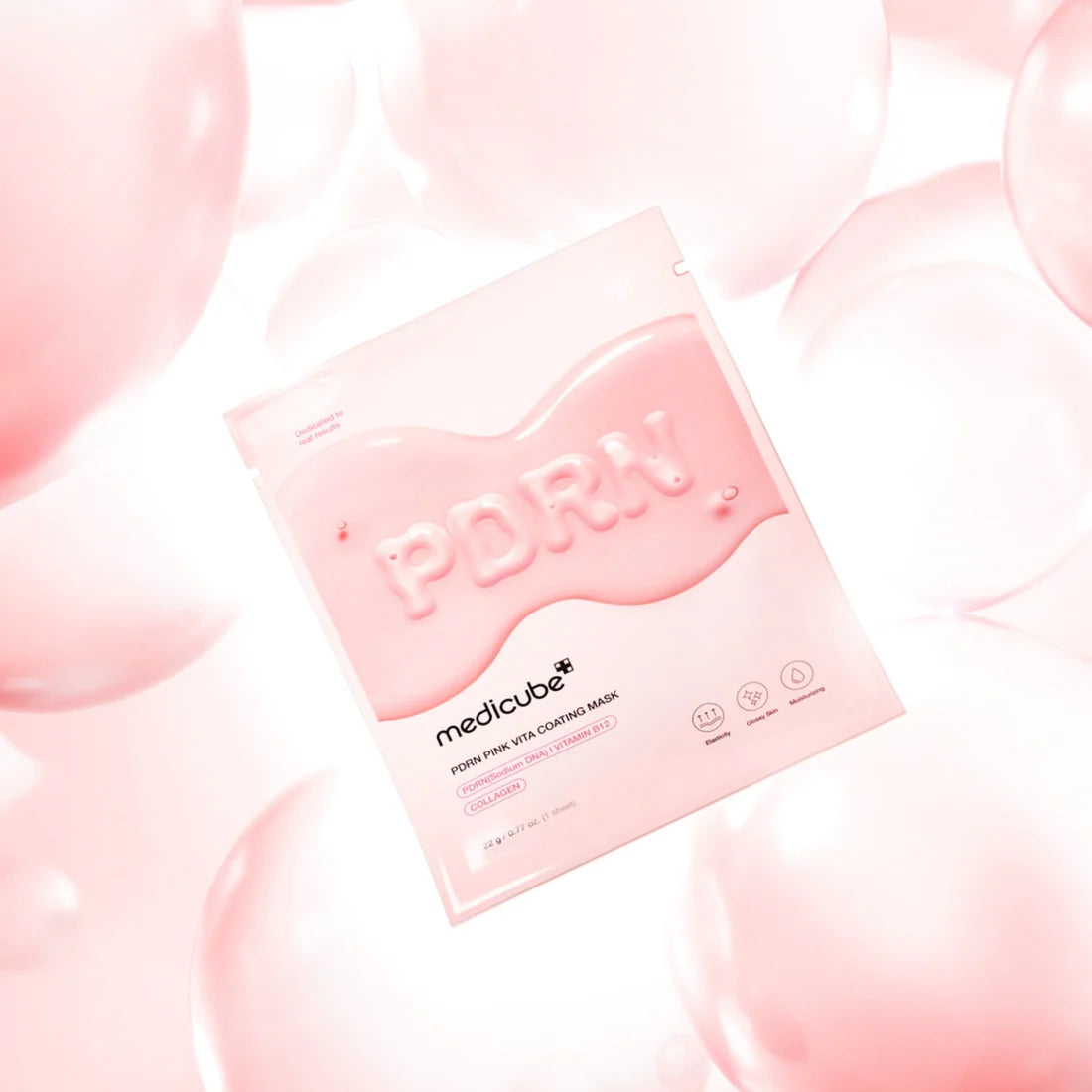 MEDICUBE - PDRN Pink Vita Coating Mask - 22g *1ea