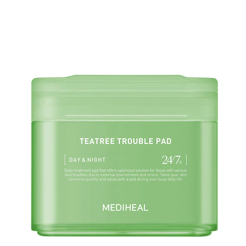 MEDIHEAL Teatree Trouble Facial Toner Pads 100ea