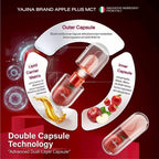 Yajina APPLE EXTRACT (แบรนด์ญาจิน่า) 1 กล่อง 10 แคปซูล เม็ดตัด