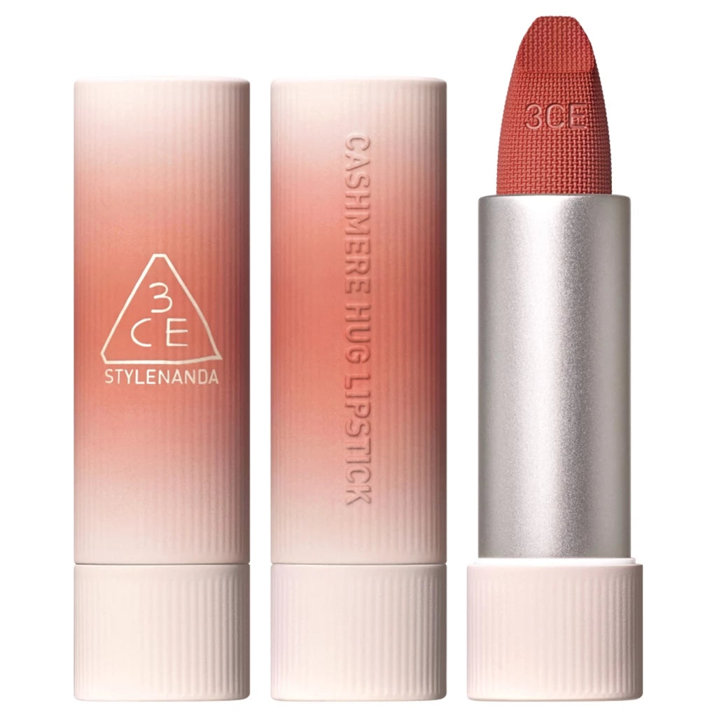 ⛔️ (Pre-order) 3CE Cashmerehug Lipstick ลิปแมทซอฟต์ เบลอปากนุ่ม สีชัด หรูหรา  4g