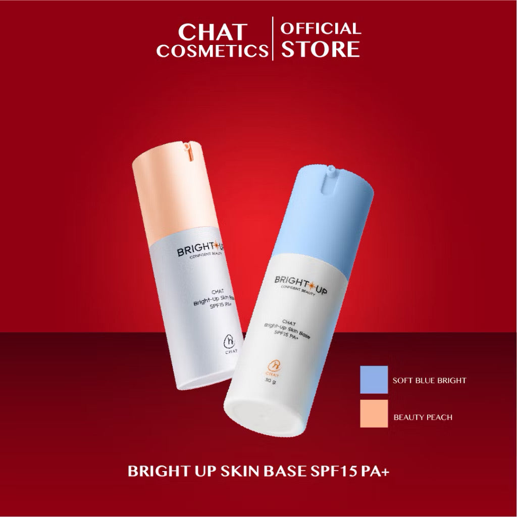 ⛔️ (Pre-order) ฉัตร ไบรท์อัพสกินเบส CHAT Bright-Up Skin Base SPF15 PA+ 30g (เลือกแบบได้)