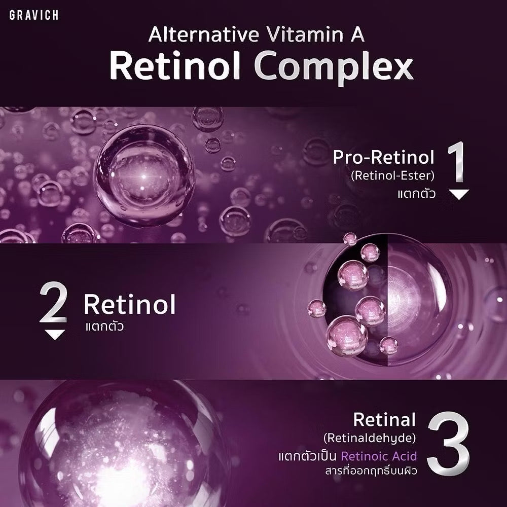 Gravich Retinol Complex Concentrate Serum 30 ml เซรั่มเรตินอล 1.7%