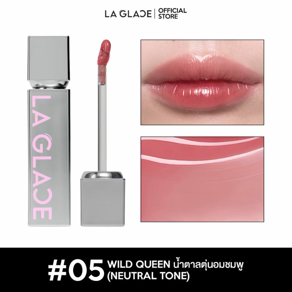 ⛔️ (Pre-order) LA GLACE FLEXTOPIA GLASSY TINT | ลิปทินท์ลากลาส งัดปากฉ่ำวาวเล่นแสงทุกมิติ (เลือกสีได้)