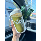 KIO MATCHA PLUS คิโอมัทฉะ ไม่มีน้ำตาล  มัทฉะเกรดพรีเมี่ยม 10 ซอง