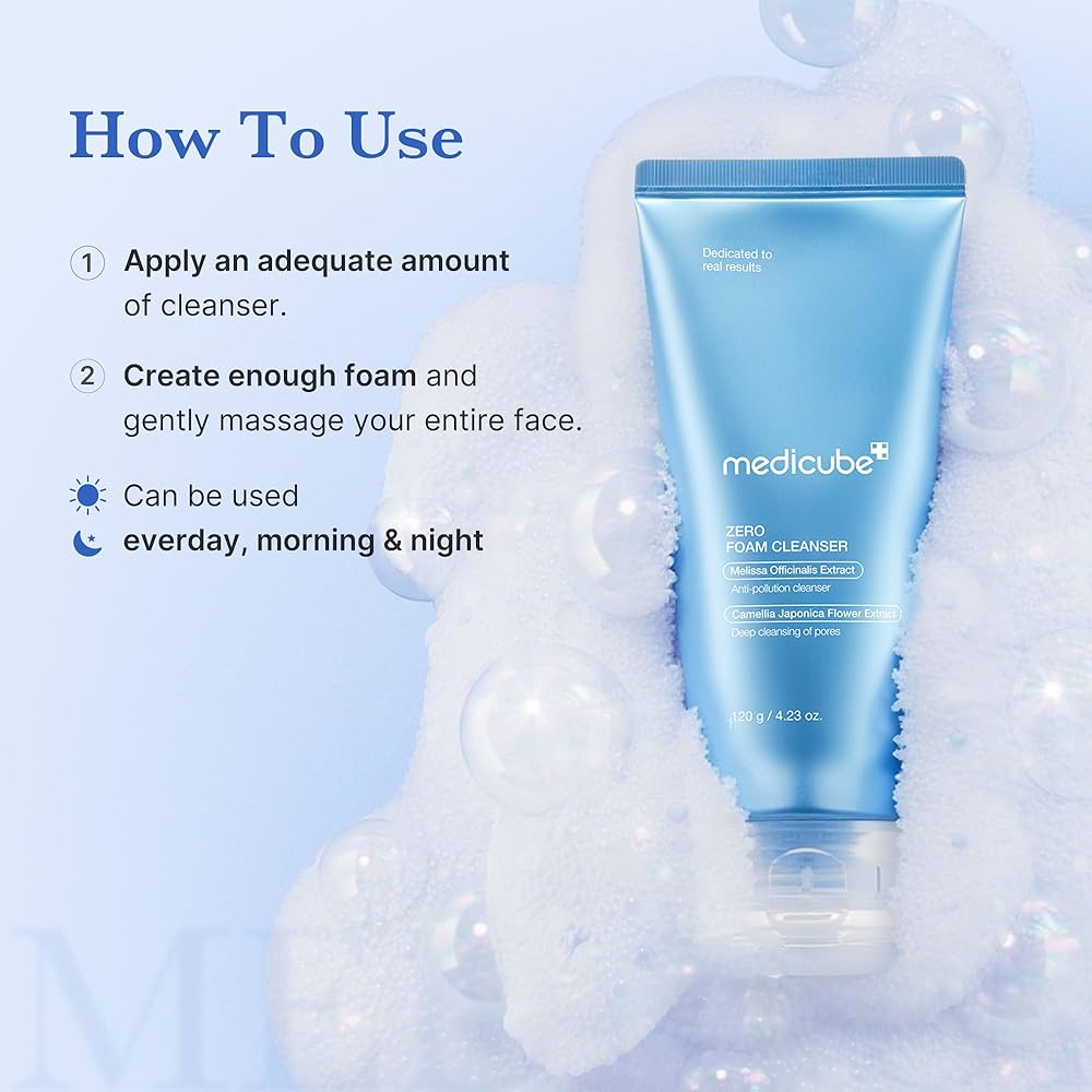 MEDICUBE Zero Foam Cleanser 120g