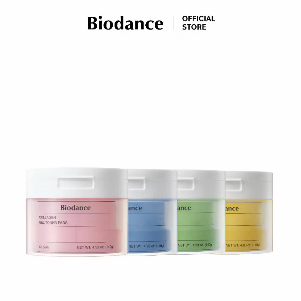 🧴 BIODANCE Gel Toner Pads 140g (60 แผ่น) โทนเนอร์แพดเนื้อเจลเข้มข้น มีสูตรให้เลือก