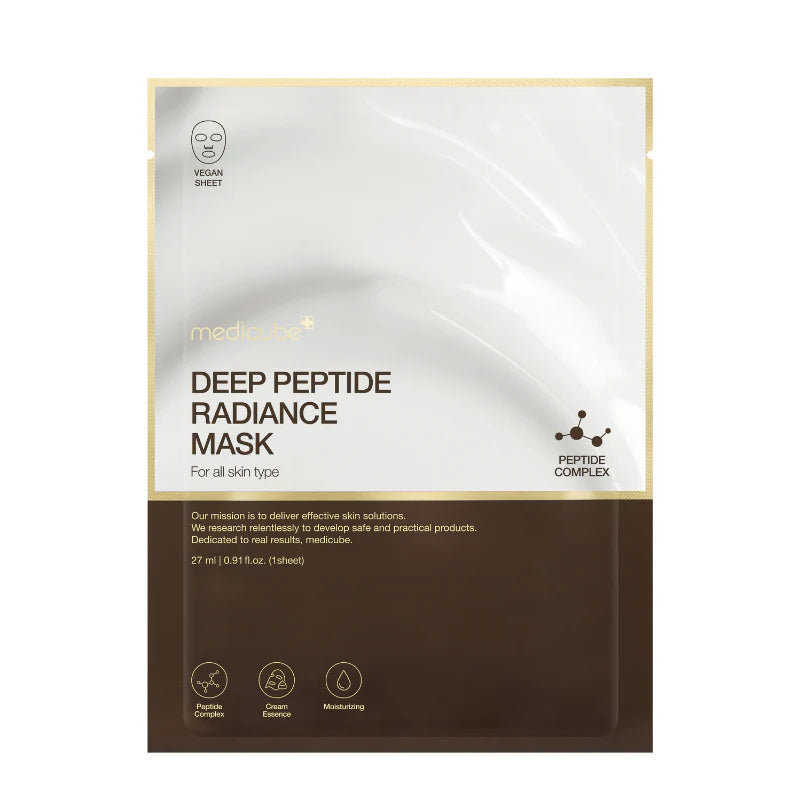 MEDICUBE Deep Peptide Radiance Mask 27ml *1ea