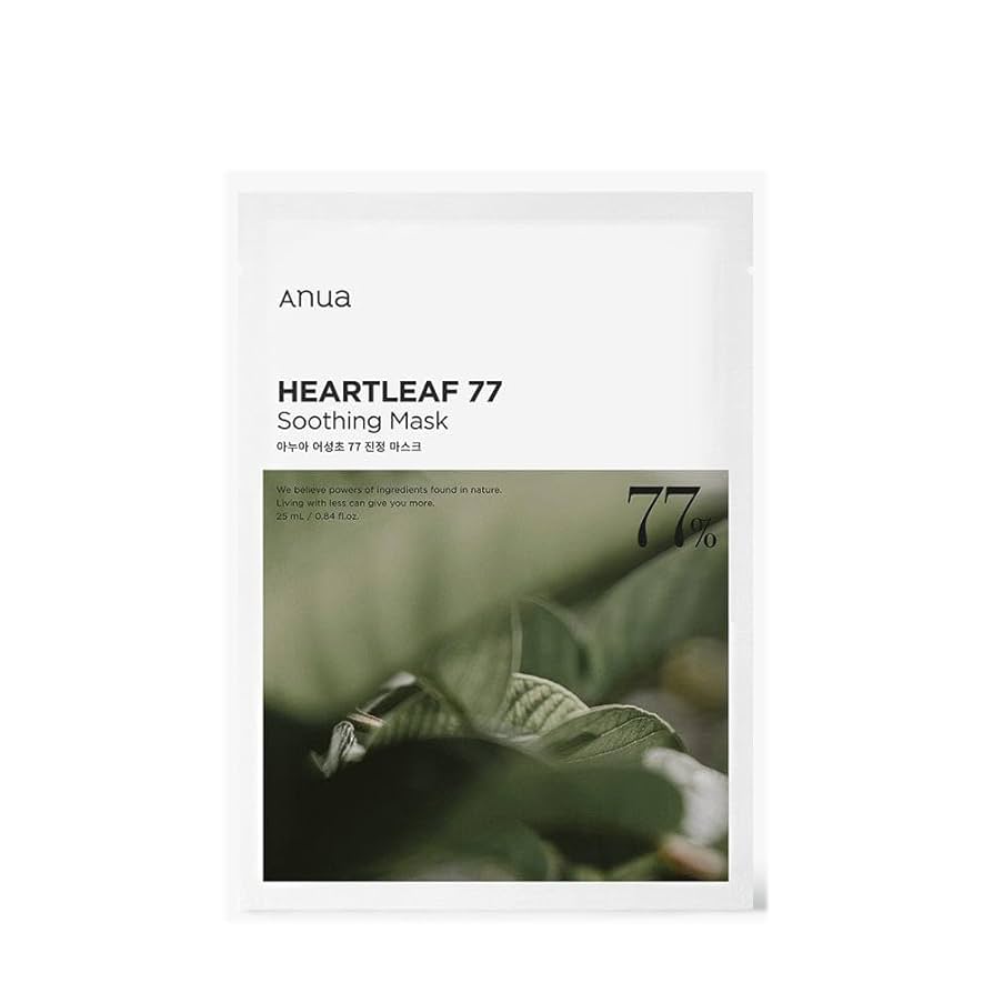 ANUA Heartleaf 77 Soothing Sheet Mask 25ml *1ea