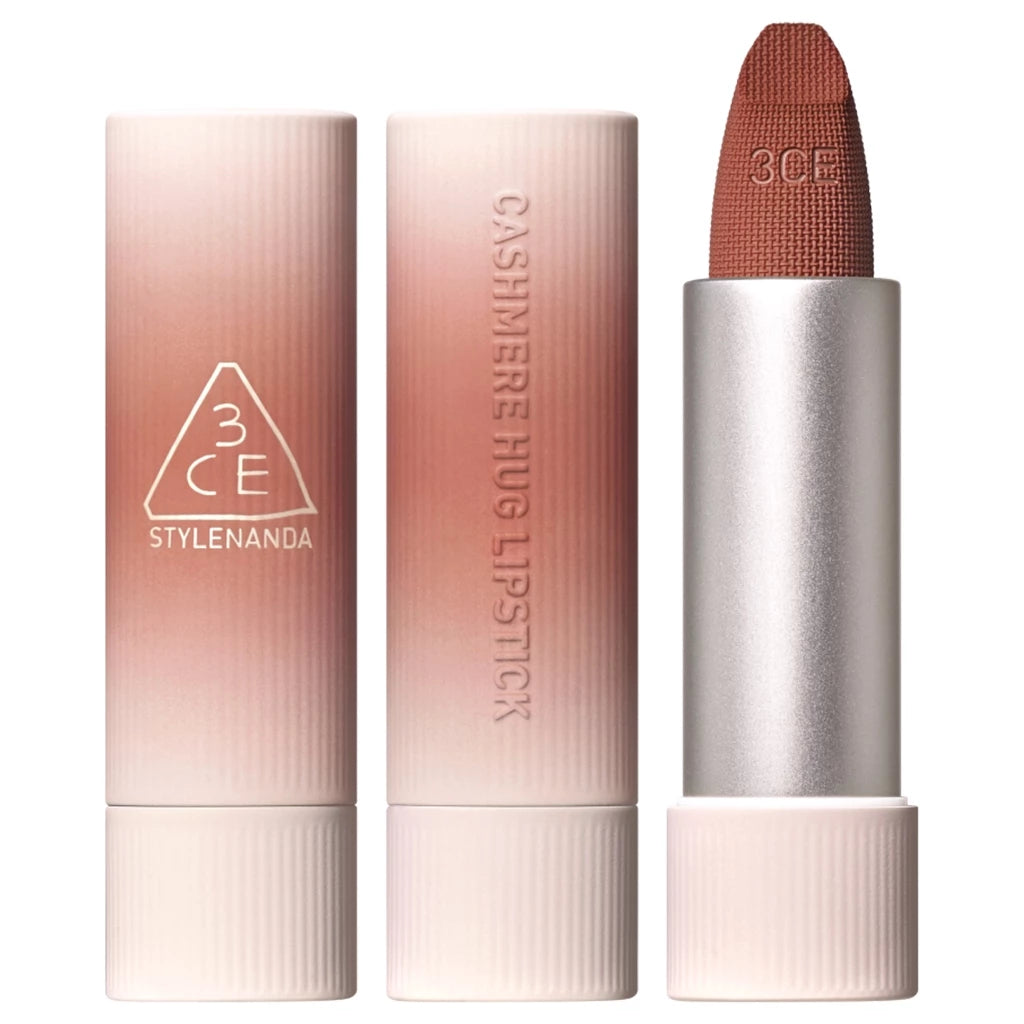 ⛔️ (Pre-order) 3CE Cashmerehug Lipstick ลิปแมทซอฟต์ เบลอปากนุ่ม สีชัด หรูหรา  4g