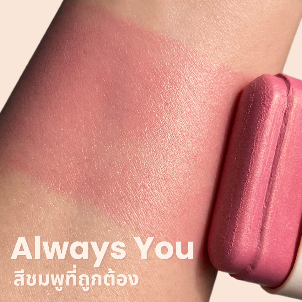 GetBeaute | บลัชสติ๊ก Skin's Happy Blush Stick 16g บลัชออน เกลี่ยง่าย เบาบาง