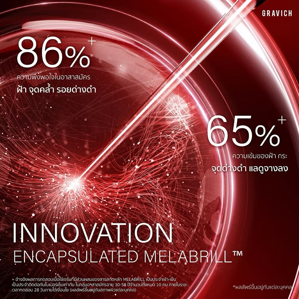 (Pre-order) Gravich Melasma Spotless Concentrated Cream ครีมเข้มข้นช่วยดูแลฝ้า กระ และจุดด่างดำ 15g