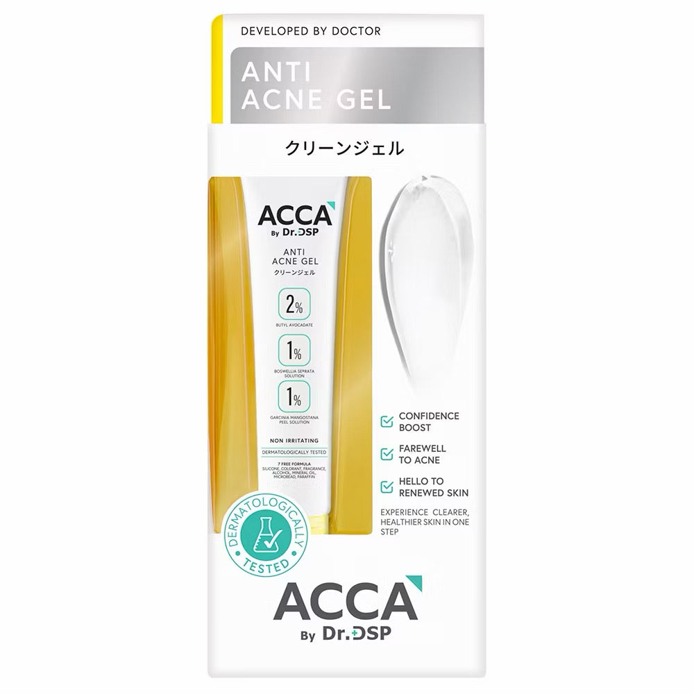 💛 Acca by Dr.DSP Anti Acne Gel เวชสำอาง #เจลแต้มสิวอักเสบ 15g