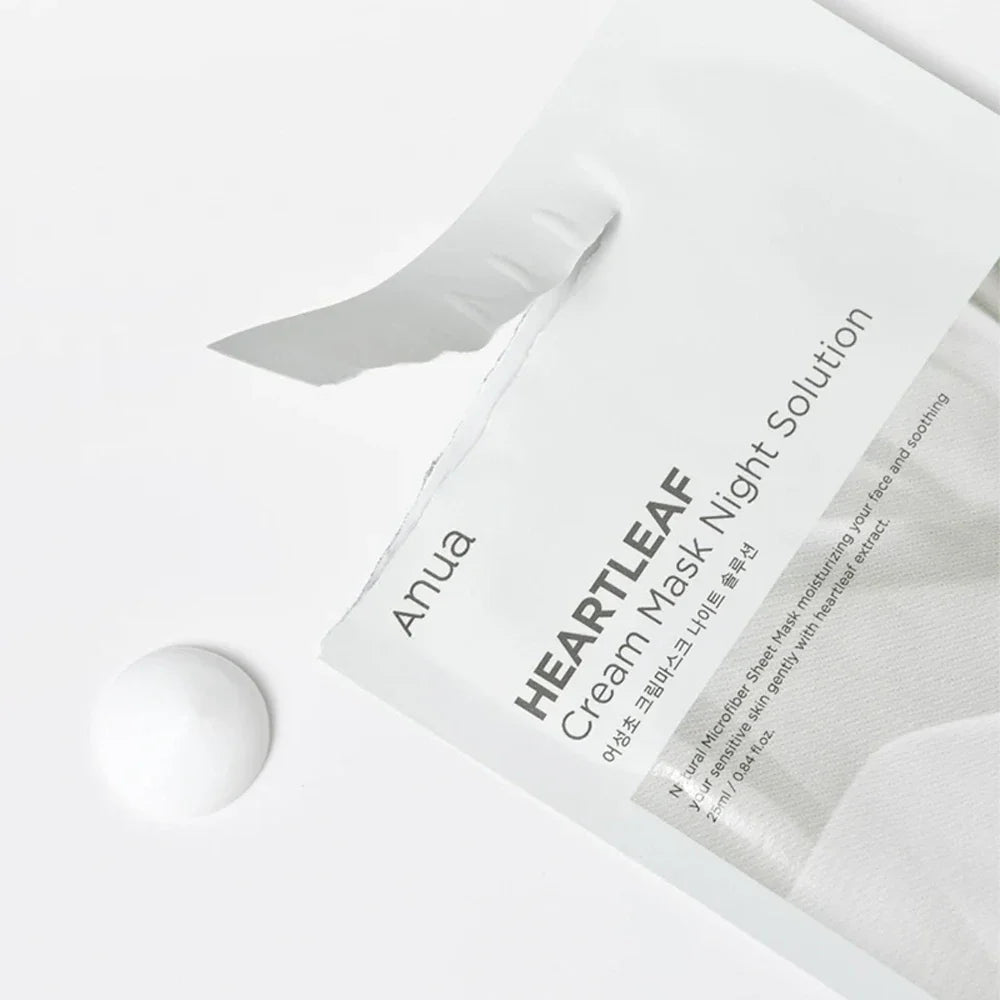 ANUA Heartleaf Cream Mask Night Solution 25ml *1ea