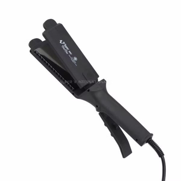เครื่องหนีบผม Super V Inter รุ่น SU288 มีฟันหวี กว้าง 4cm ที่หนีบผมตรง เงาสวย อึดทน ไม่กินผม