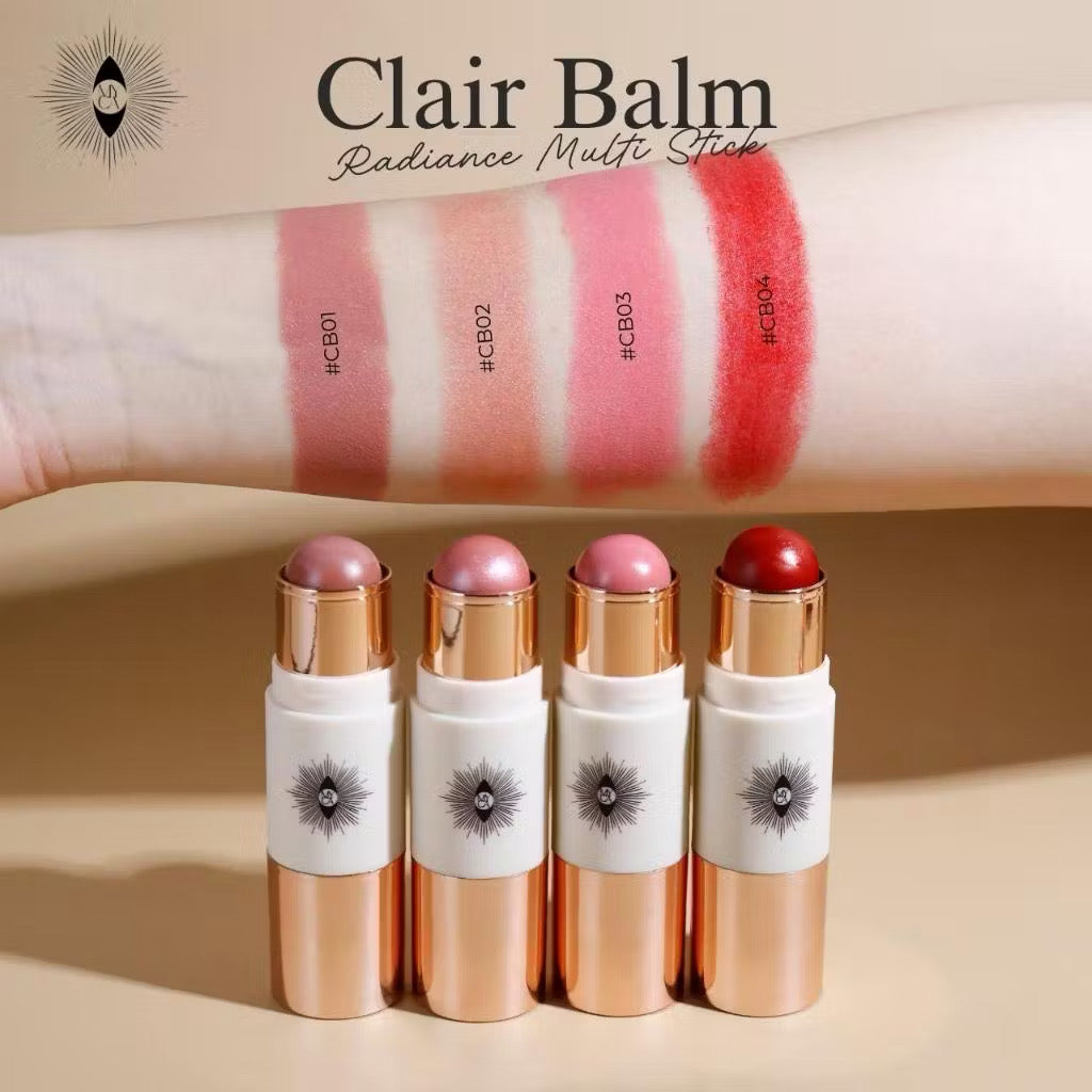 ⛔️ (Pre-Order) MYCA CLAIR BALM MULTI BLUSH STICK บลัชสติ๊กพร้อมแปรงในตัว ใช้ได้ทั้งแก้ม/ตา/ปาก (มีสีให้เลือก)
