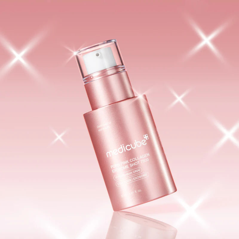 MEDICUBE PDRN Pink Exosome Shot Serum 7500 Shot เซรั่มเข้มข้นเพื่อผิวโกลว์ใส 30 ml