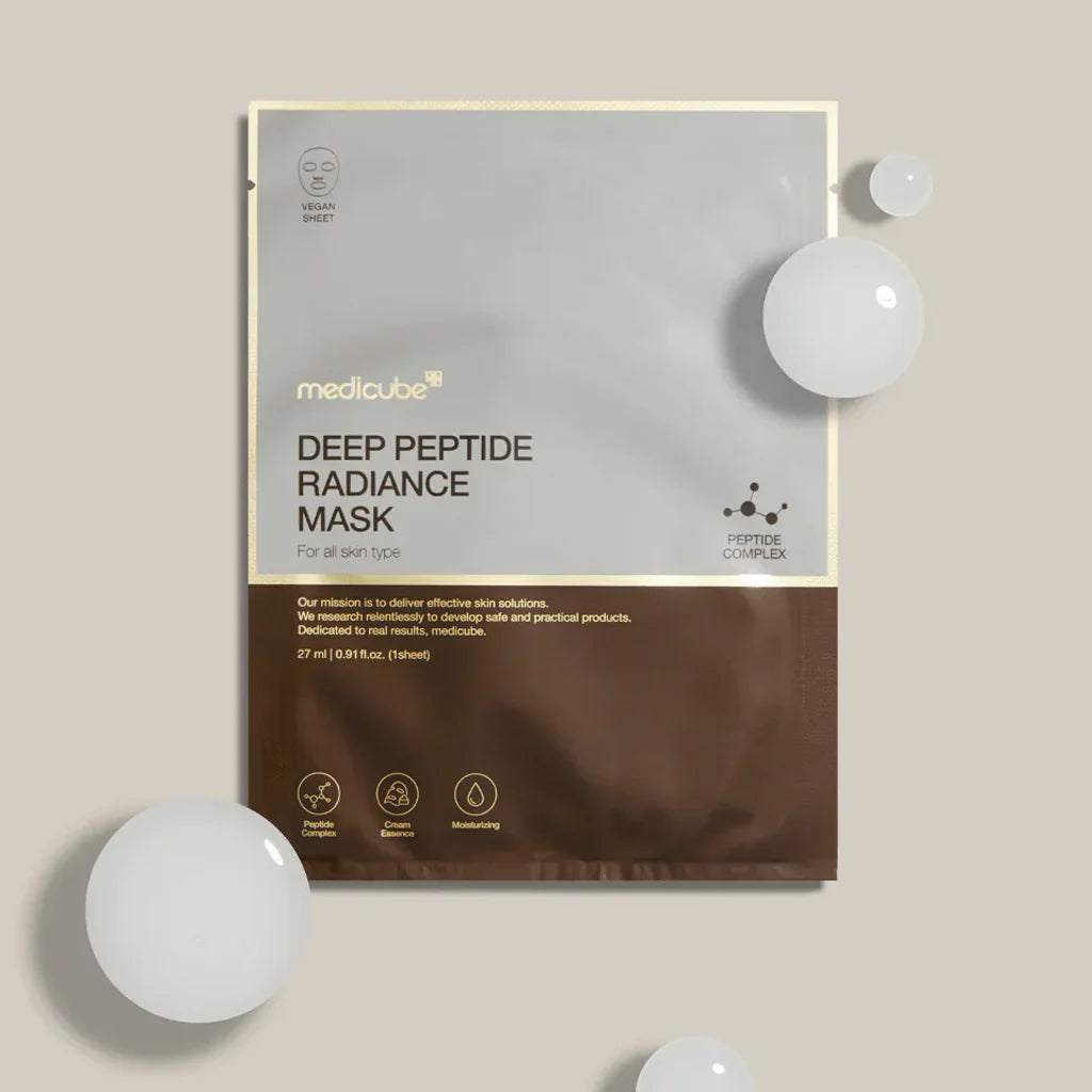 MEDICUBE Deep Peptide Radiance Mask 27ml *1ea