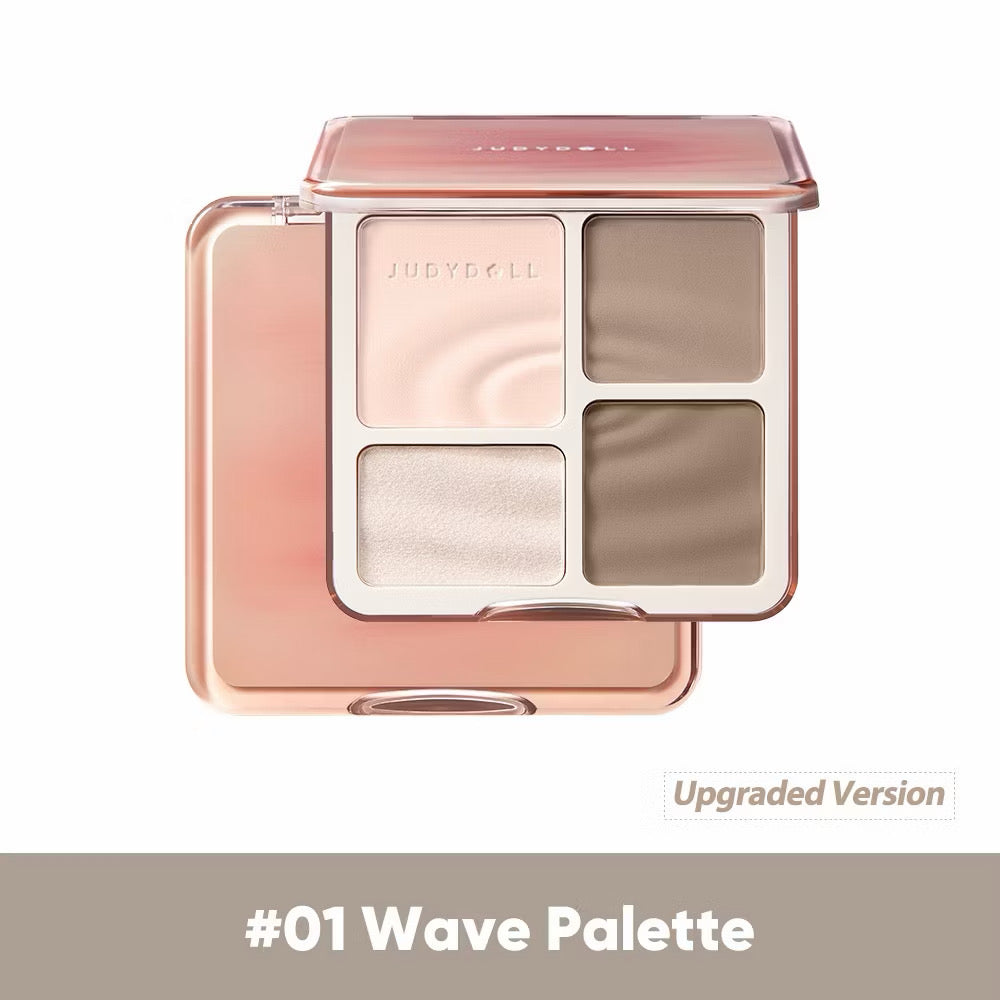 JUDYDOLL HIGHLIGHT & CONTOUR 9g จูดี้ดอล ไฮท์ไลท์ & คอนทัวร์ กันน้ำ ติดทนนาน (#01/#02)