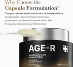 MEDICUBE Age-R Glutathione Glow Capsule Cream 50ml