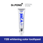 Dr.Pong Y2B Whitening Color Set เซตดูแลฟันขาว สูตรเจลสีน้ำเงิน