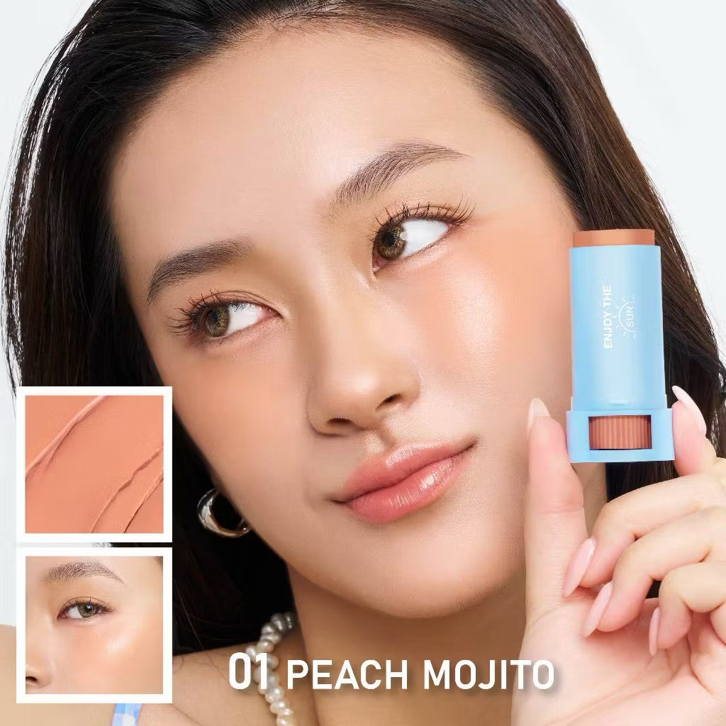 MizuMi UV Blush Stick SPF50+ PA++++ บลัชกันแดด แก้มกระจก ติดทนนาน 12 ชม. (มีให้เลือก 4 เฉด)