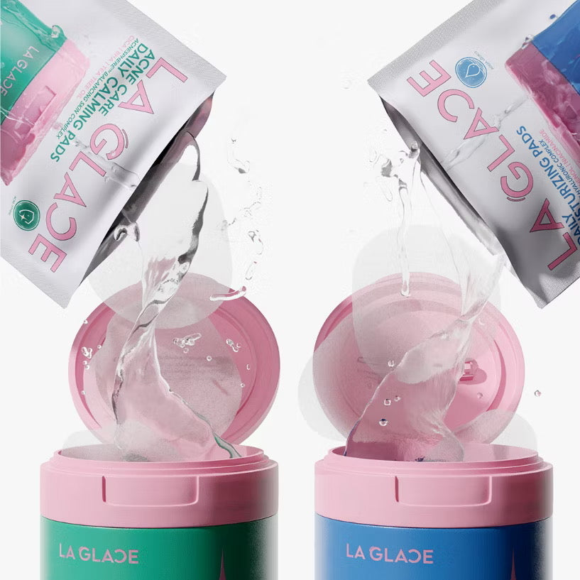 🟢 LA GLACE | Acne Care toner pads