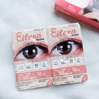 Kitty Kawaii Contact Lens : Mini Eileen (Brown) 1 คู่- คอนเทคเลนส์รายเดือน ค่าสายตา 0.00