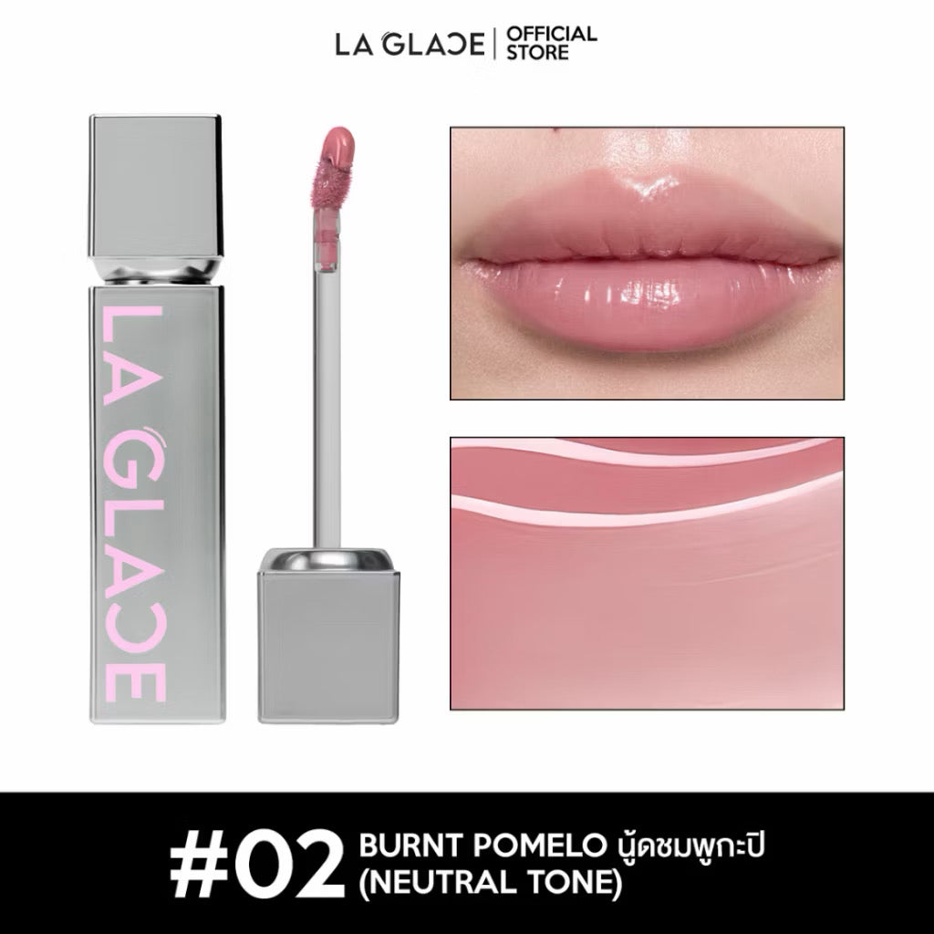 ⛔️ (Pre-order) LA GLACE FLEXTOPIA GLASSY TINT | ลิปทินท์ลากลาส งัดปากฉ่ำวาวเล่นแสงทุกมิติ (เลือกสีได้)