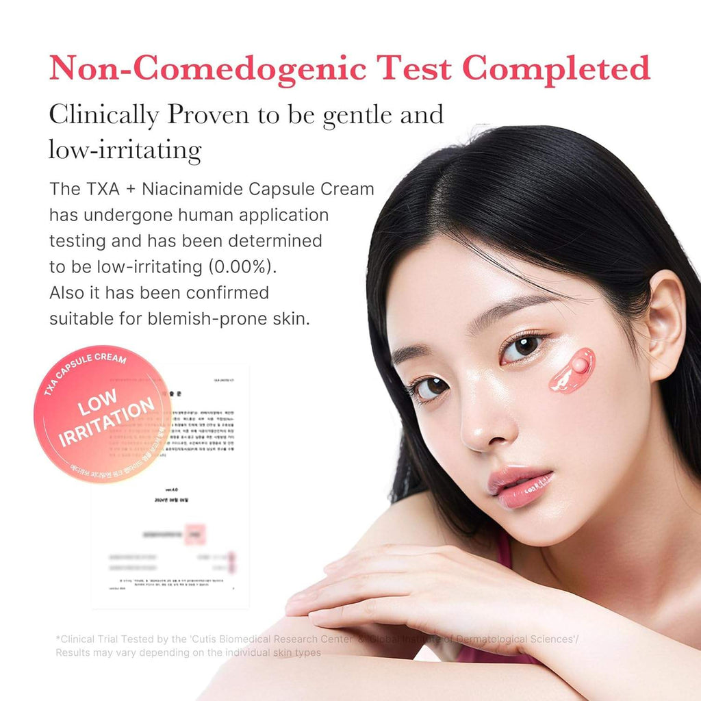 MEDICUBE TXA Niacinamide Capsule Cream ครีมแคปซูลผสมเจล ดูโกลว์ ฉ่ำใสแบบ glass skin 55g.