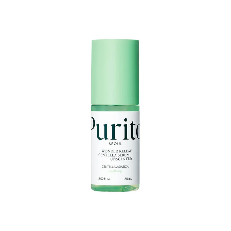 🇰🇷 Purito Wonder Releaf Centella เซรั่มใบบัวบกปลอบประโลมผิว สูตรไม่มีน้ำหอม 60ml