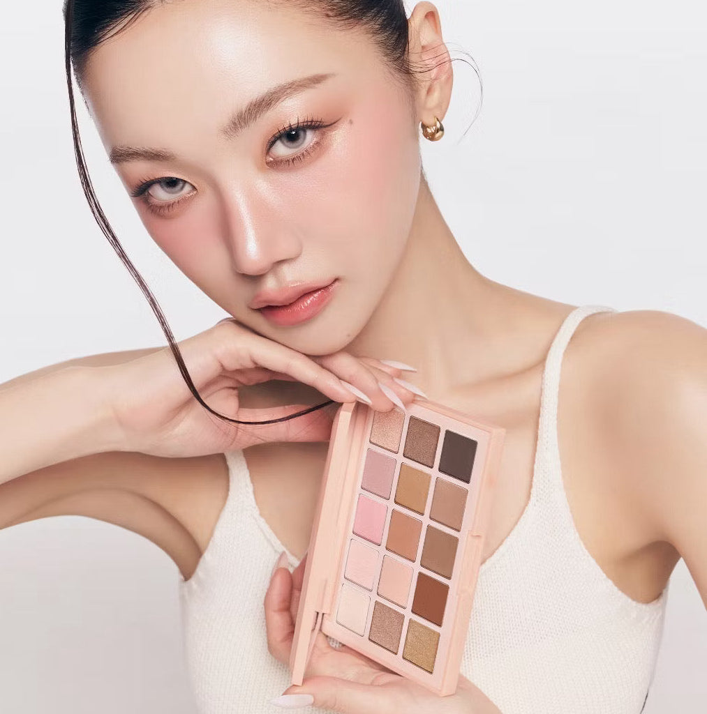 ⛔️ (Pre-Order)SUPERMOM l NAKED GLOW EYESHADOW PALETTE V.4 อายแชโดว์ 15 สี