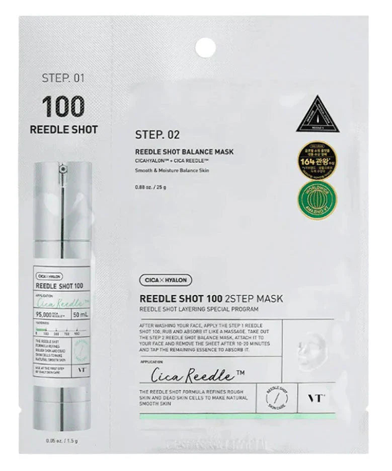 VT Cosmetics Reedle Shot 100 (2-Step Mask) *1ea