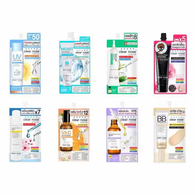 Clear Nose แบบซอง ขนาดพกพา (มี 6 สูตรให้เลือก)