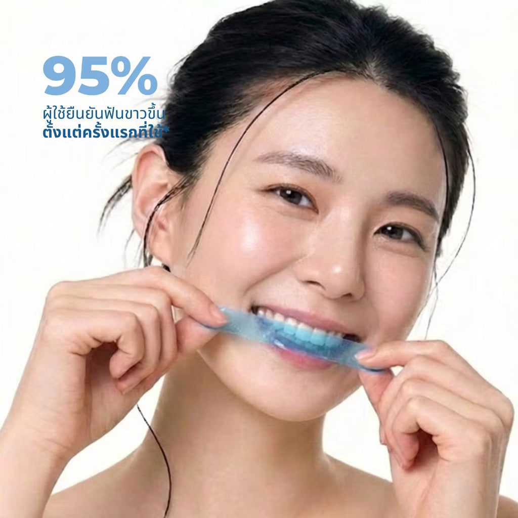 Linee 7ลินี แผ่นแปะฟันขาว  1 ซอง มี 7 แผ่น