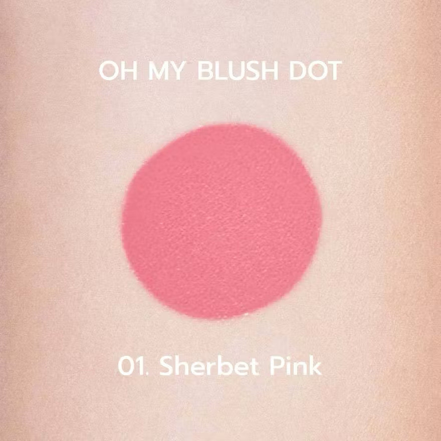 ⛔️ (Pre-Order)OH MY BLUSH DOT #บลัชหัวโต #ohmyblushdot (16 Colors) 3g.