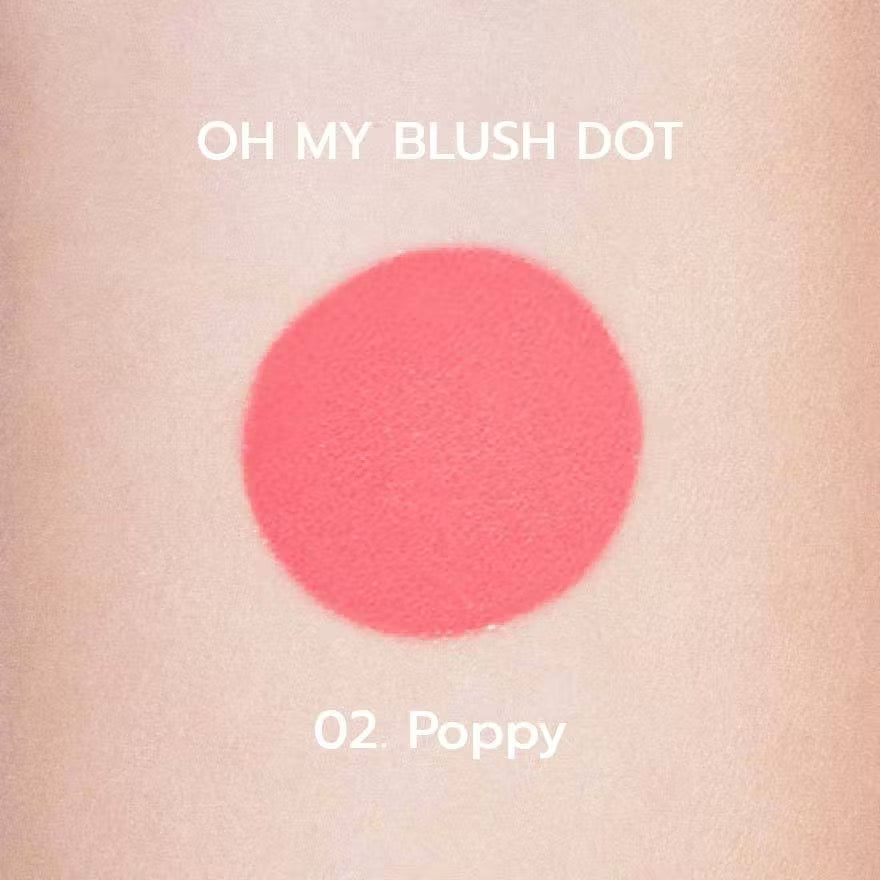 ⛔️ (Pre-Order)OH MY BLUSH DOT #บลัชหัวโต #ohmyblushdot (16 Colors) 3g.