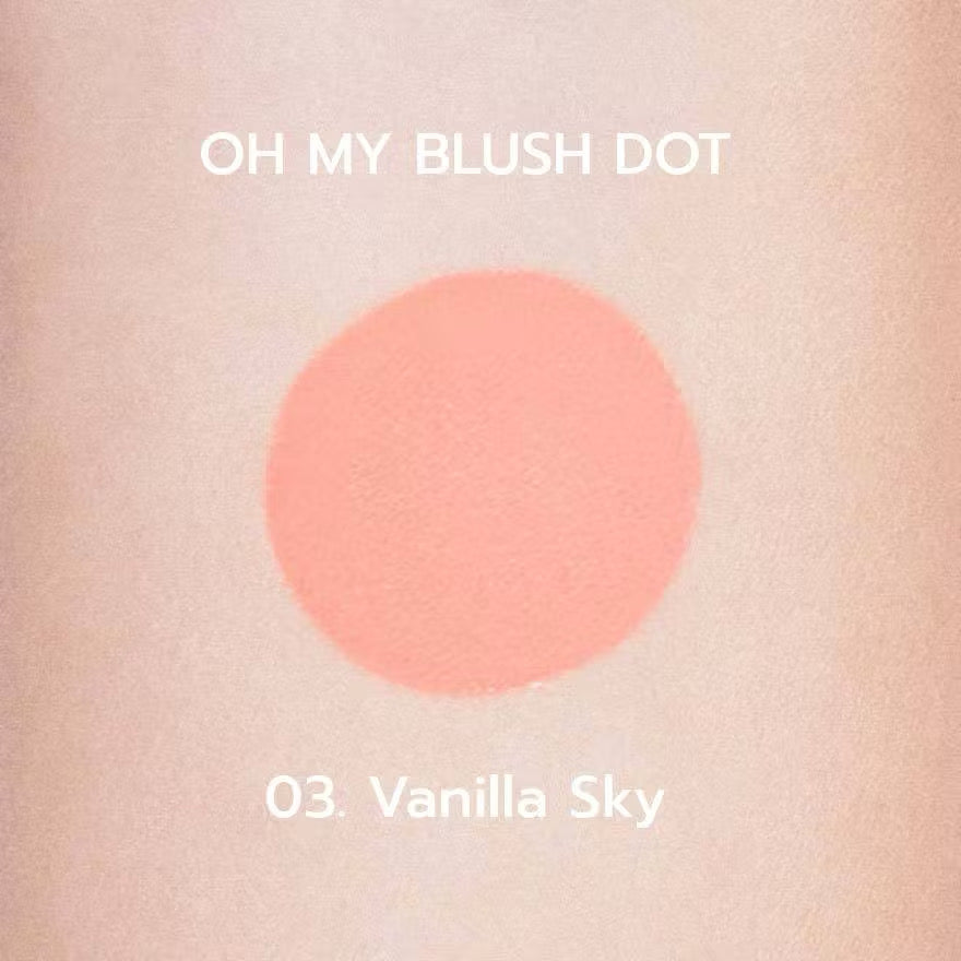 ⛔️ (Pre-Order)OH MY BLUSH DOT #บลัชหัวโต #ohmyblushdot (16 Colors) 3g.