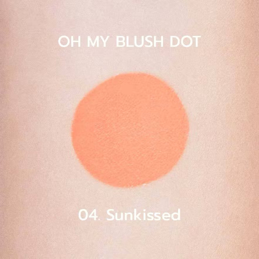 ⛔️ (Pre-Order)OH MY BLUSH DOT #บลัชหัวโต #ohmyblushdot (16 Colors) 3g.