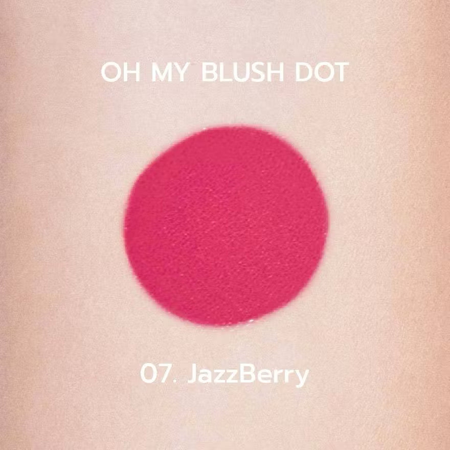 ⛔️ (Pre-Order)OH MY BLUSH DOT #บลัชหัวโต #ohmyblushdot (16 Colors) 3g.