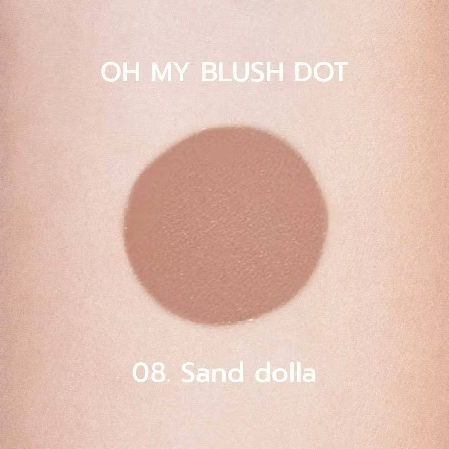 ⛔️ (Pre-Order)OH MY BLUSH DOT #บลัชหัวโต #ohmyblushdot (16 Colors) 3g.