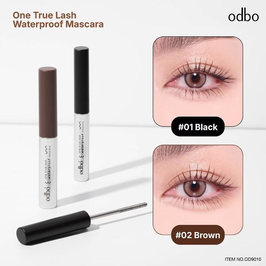 ⛔️((Pre-order) Odbo One True Lash Waterproof Mascara มาสคาร่าหัวเหล็ก (มีเบอร์ให้เลือก)