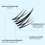 SKYEYE  ขนตาปลอมแบบมีกาวในตัว ขนตานิ่ม น้ำหนักเบา 36ช่อ (มีให้เลือก 4รุ่น)