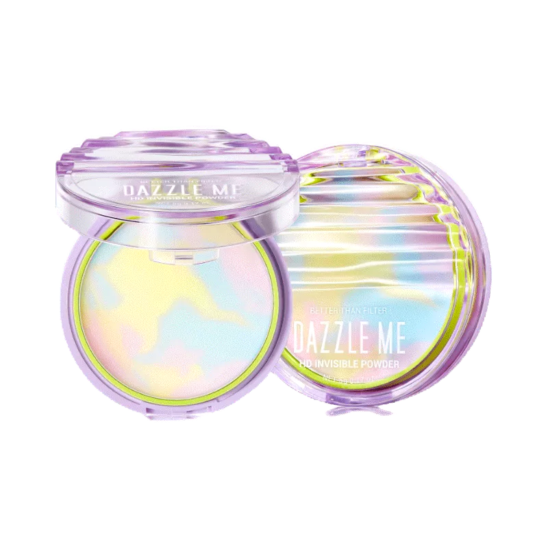 DAZZLE ME HD Invisible Powder นวัตกรรมแป้งไร้ฝุ่น เนื้อบางเบา ผิวแมทสวย 24 ชม. เบลอรูขุมขนและริ้วรอย