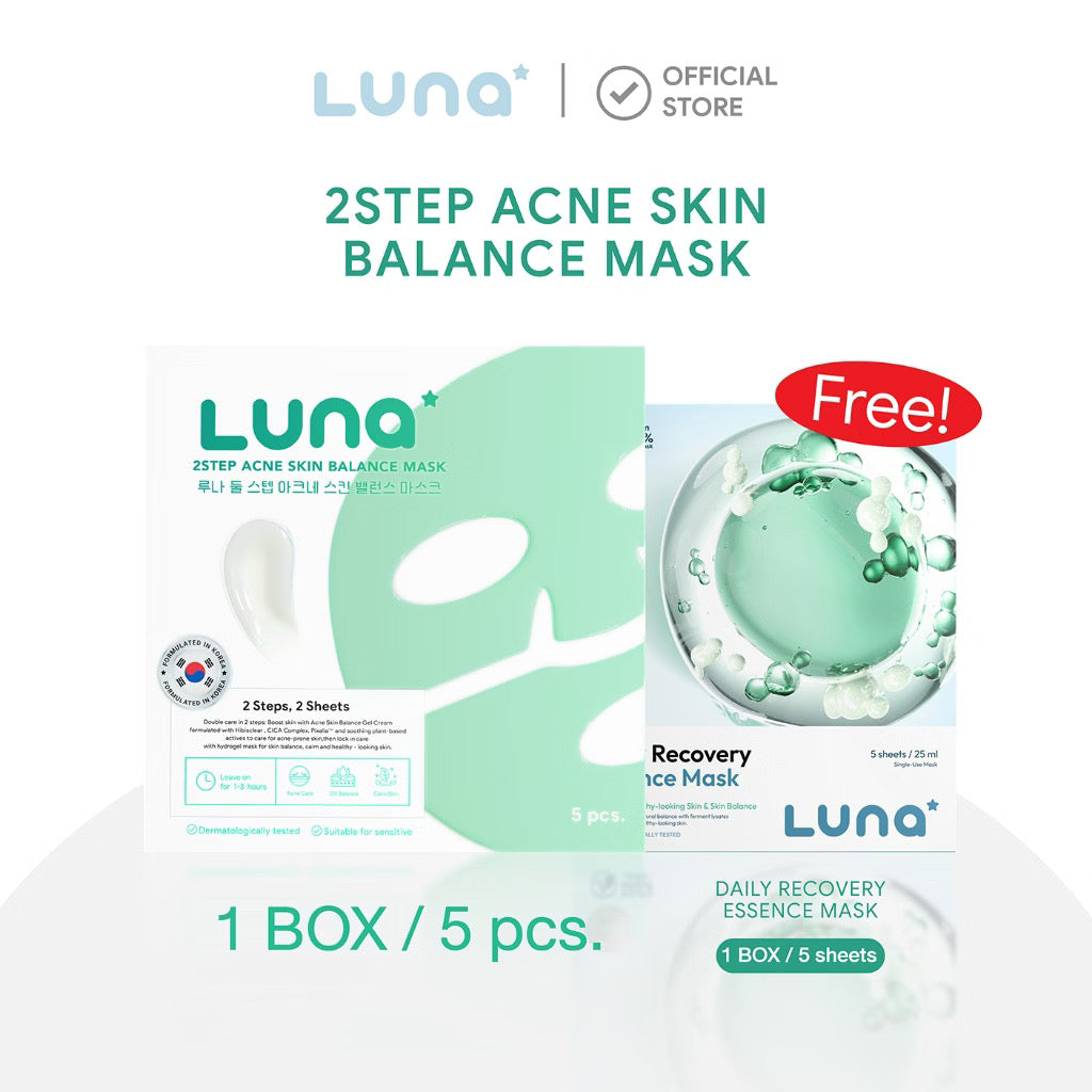 ⛔️(Pre-order) Luna Mask Hydrogel ลูน่า 5แผ่น (มีสูตรให้เลือก)