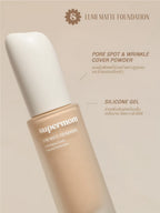 ⛔️ (Pre-Order)SUPERMOM l LUMI MATTE FOUNDATION รองพื้นเนื้อแมตต์ ติดทน ปกปิดระดับปานกลาง (มีสีให้เลือก)